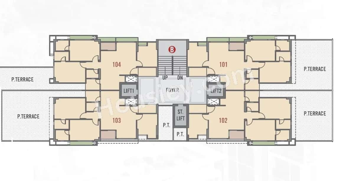 Serenity Shivam Floor plan 8