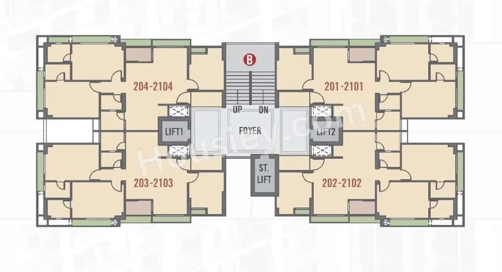 Serenity Shivam Floor plan 3