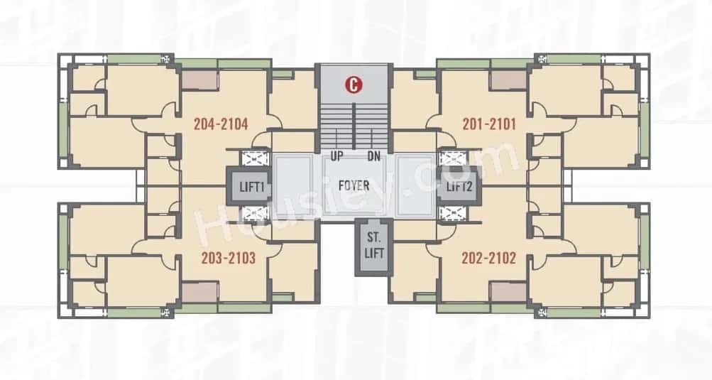 Serenity Shivam Floor plan 5