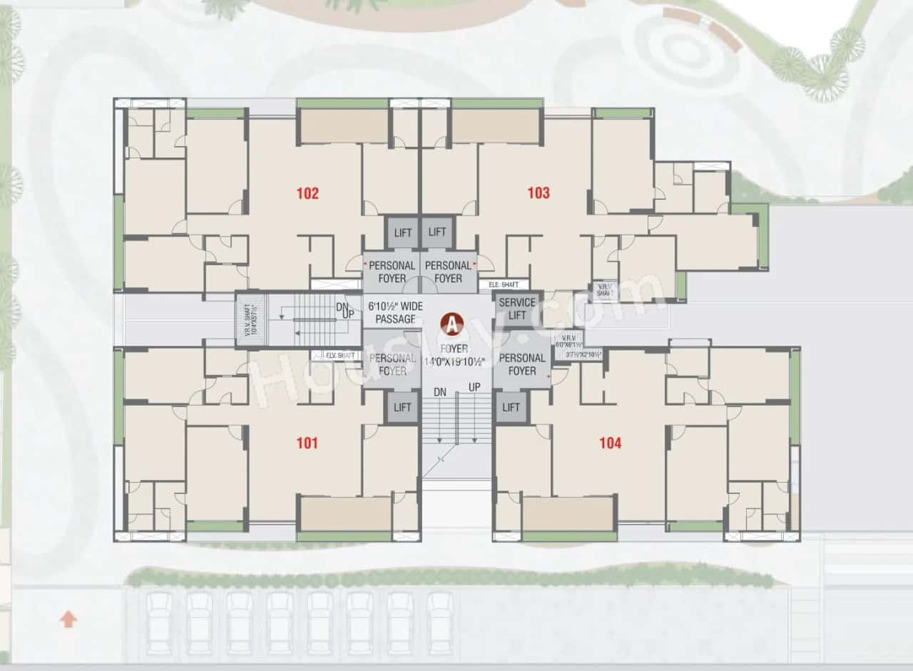 Shafalya The Verity Floor plan 2