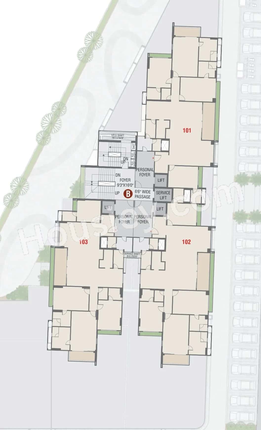 Shafalya The Verity Floor plan 1