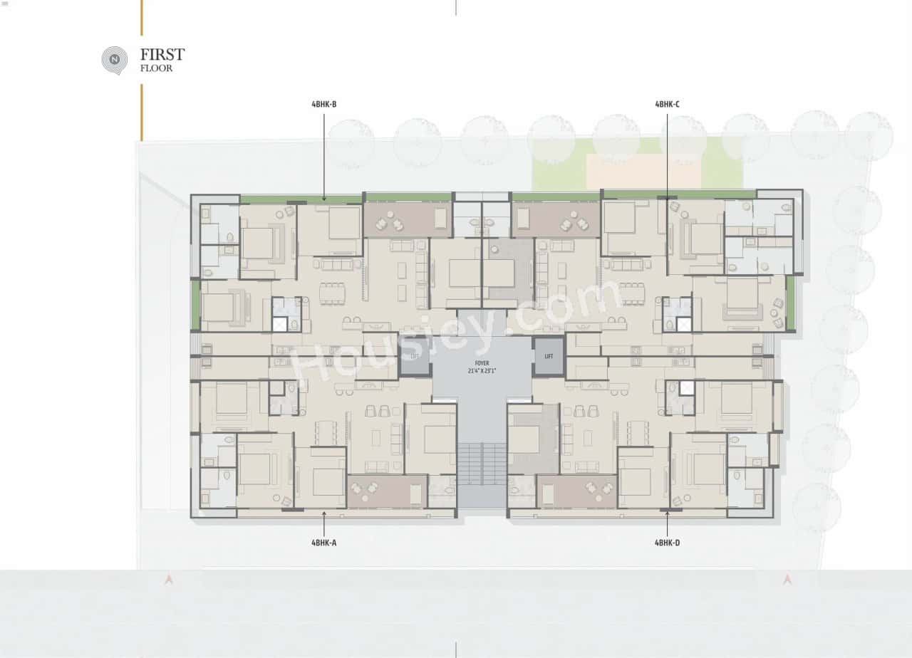 Shakti Essence 51 Floor Plan