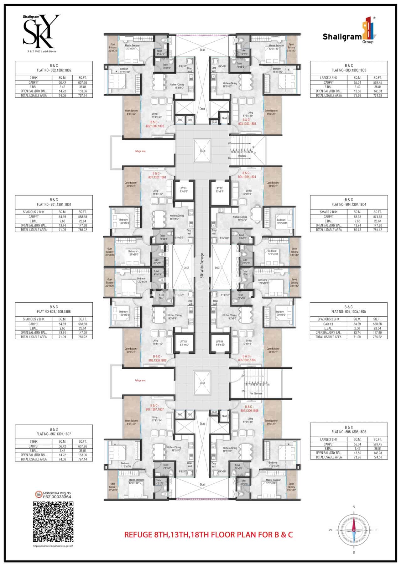 Shaligram Sky Floor plan 2