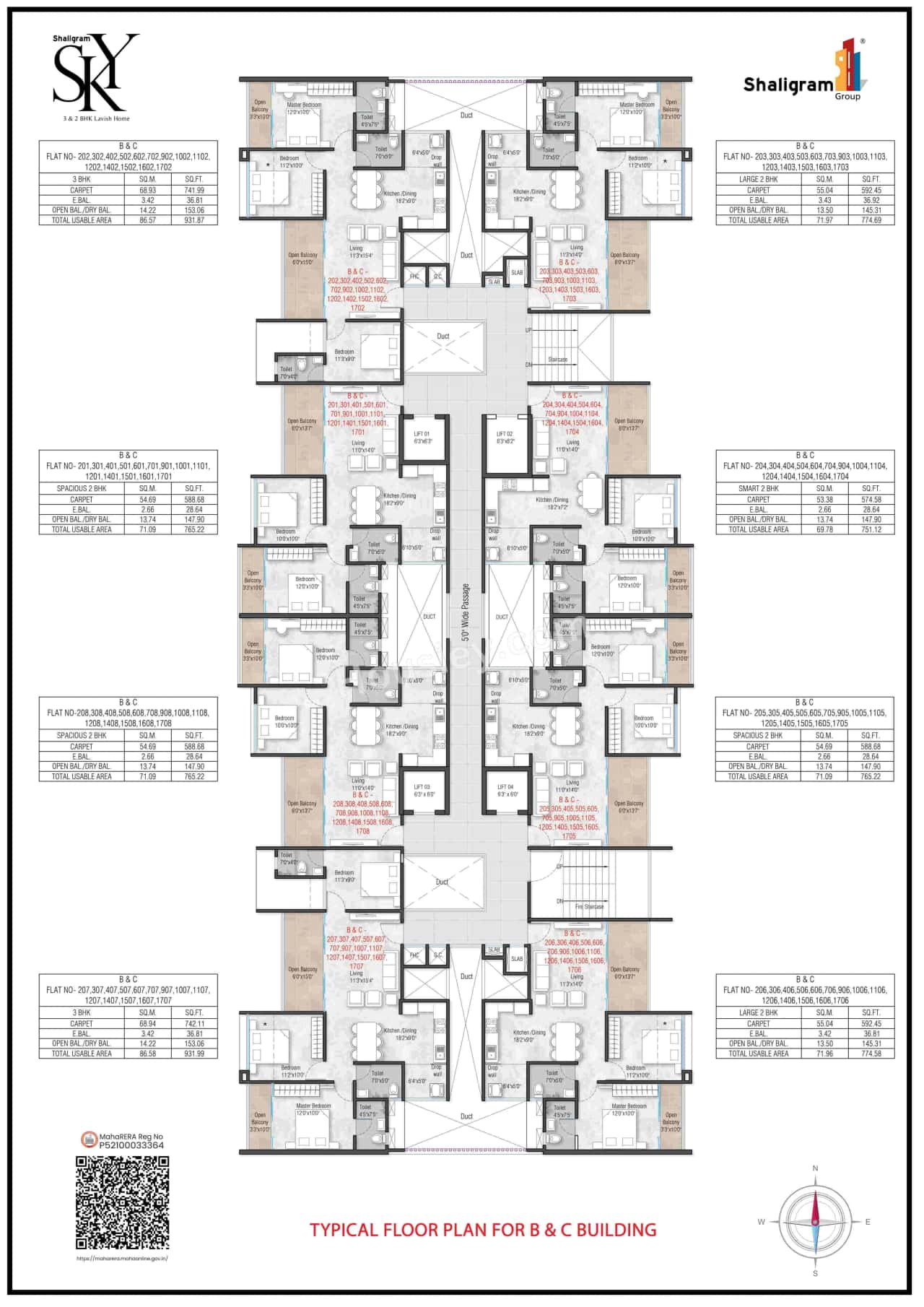 Shaligram Sky Floor plan 1