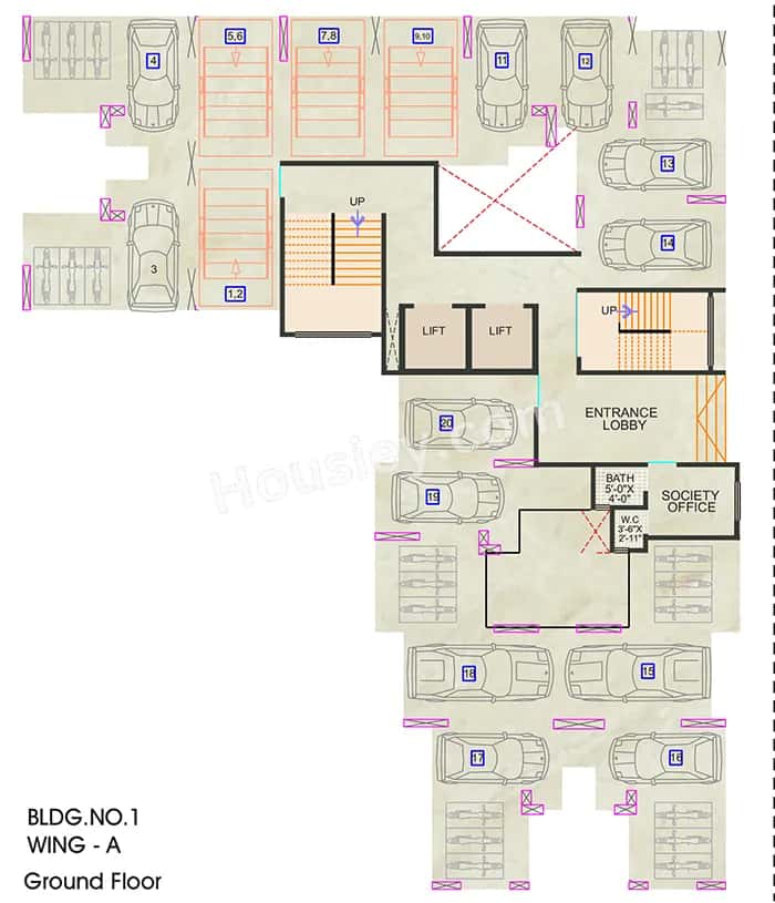 Shantee Marvel Heights Floor plan 1