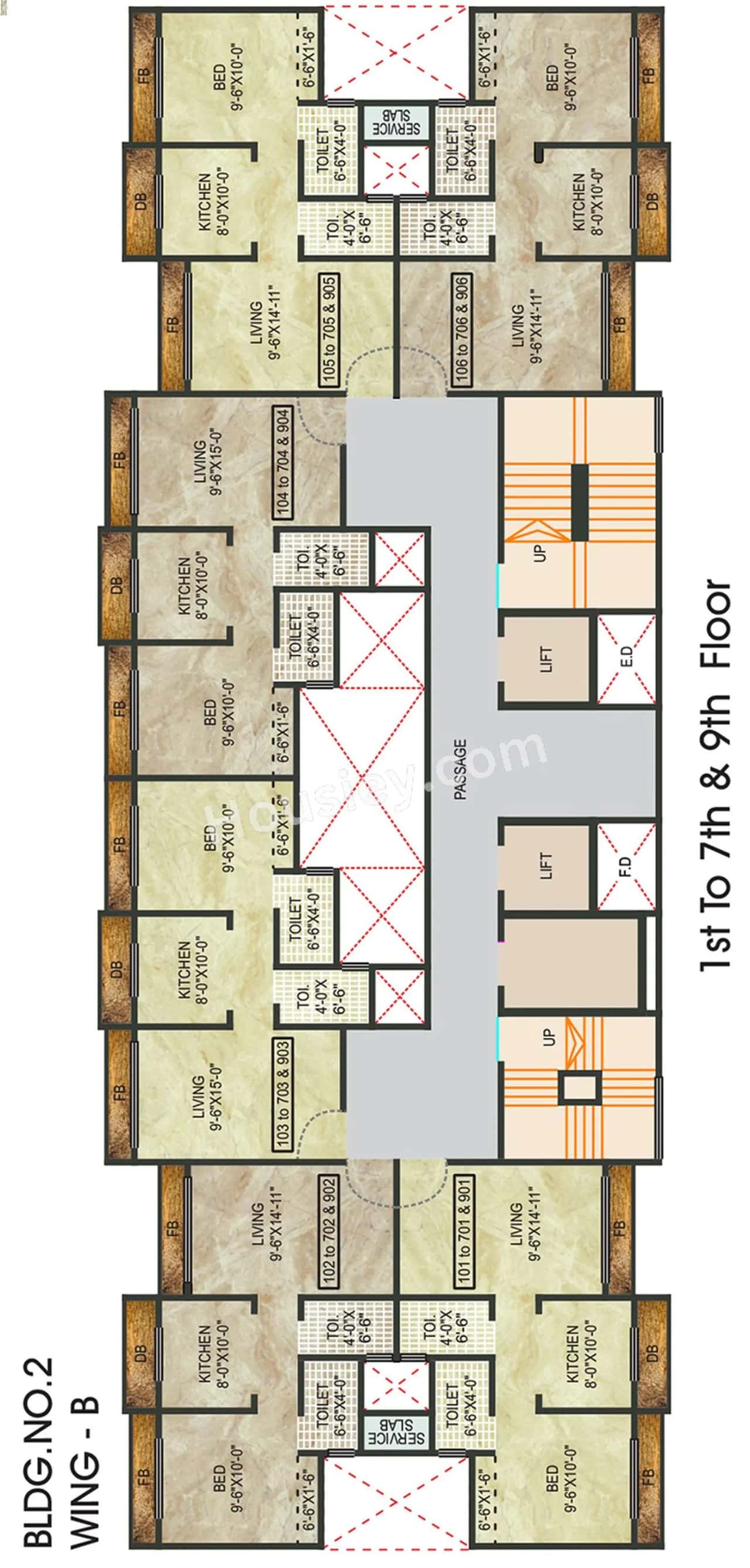 Shantee Marvel Heights Floor plan 4