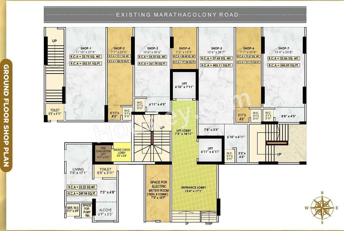 Shantee Muktangan Residency Floor plan 4