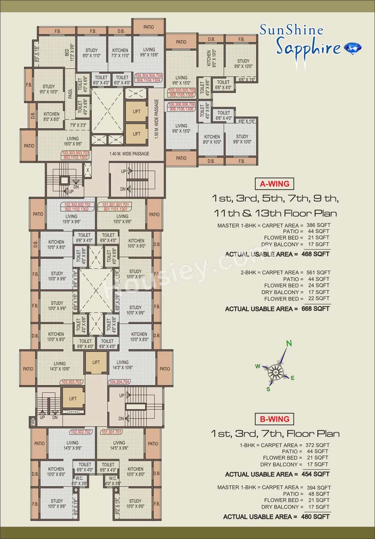 Shantee Sunshine Sapphire Floor plan 4