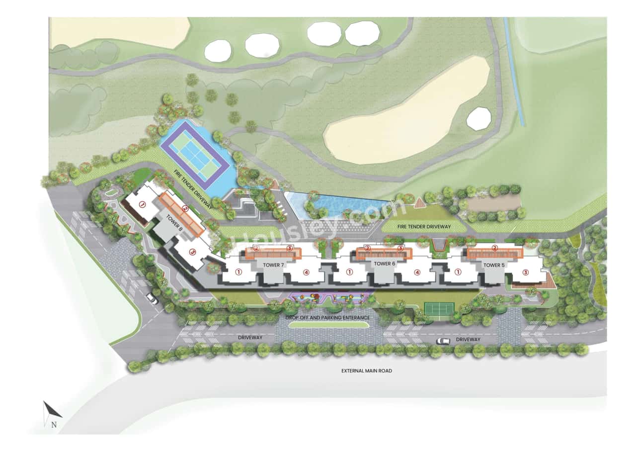 Shapoorji Golfland Master Plan