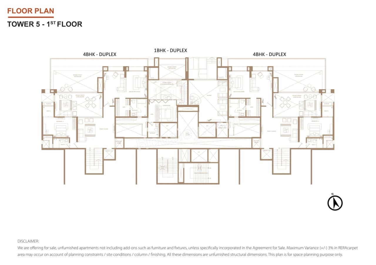 Shapoorji Golfland Floor plan 2