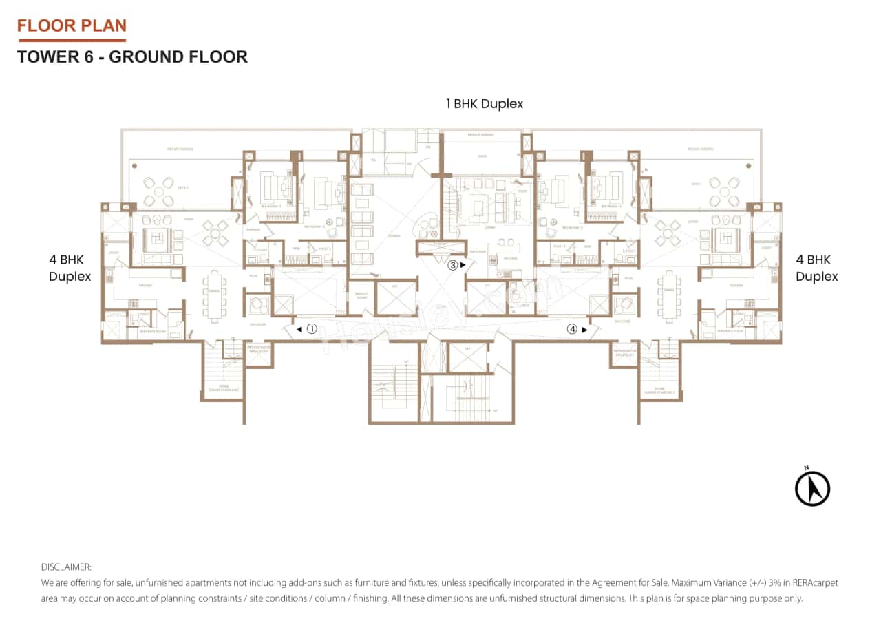 Shapoorji Golfland Floor plan 8