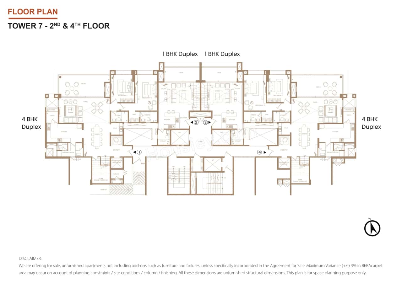 Shapoorji Golfland Floor plan 12