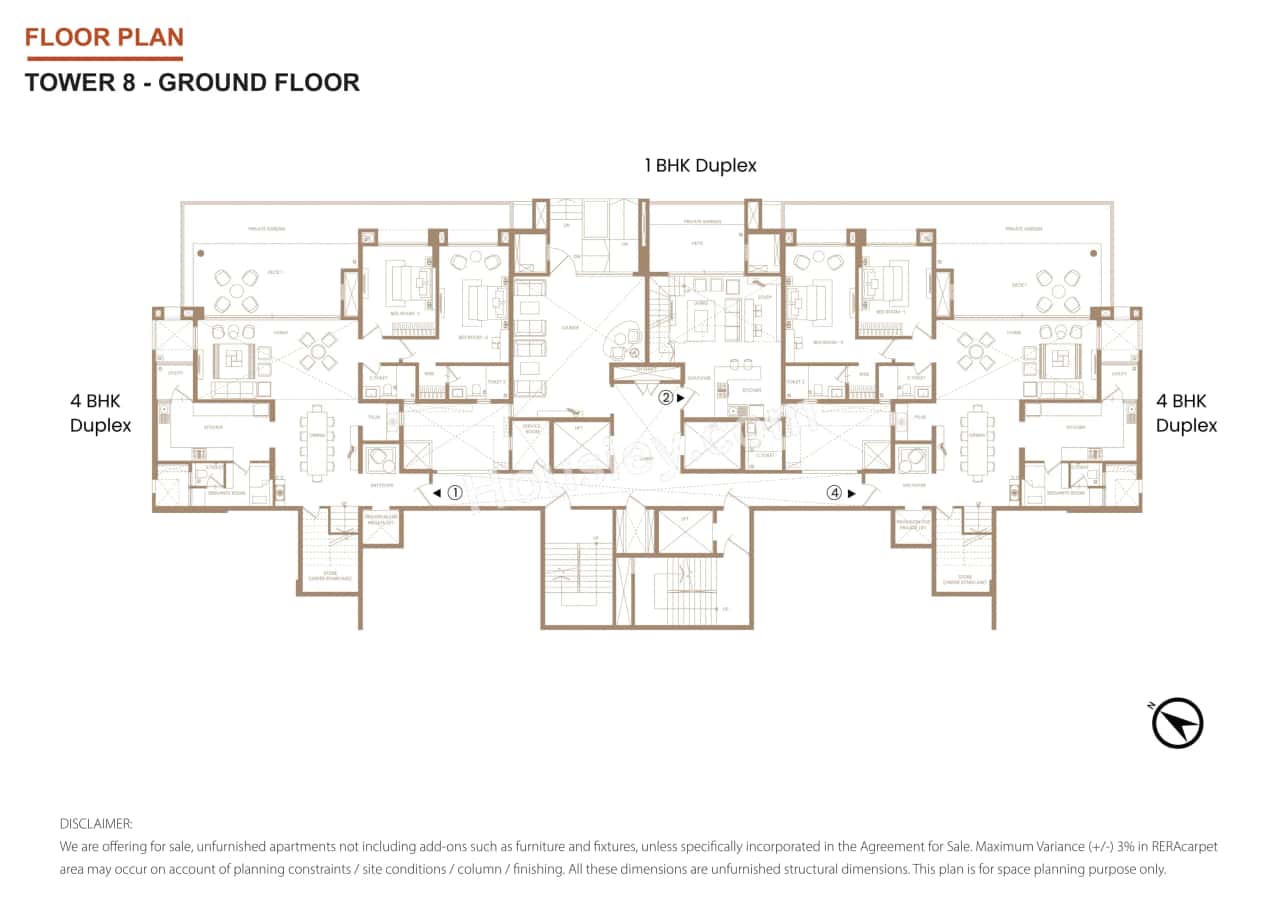 Shapoorji Golfland Floor plan 18