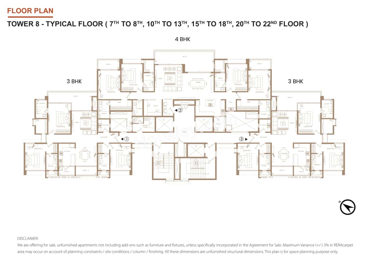 Shapoorji Golfland Floor plan 20