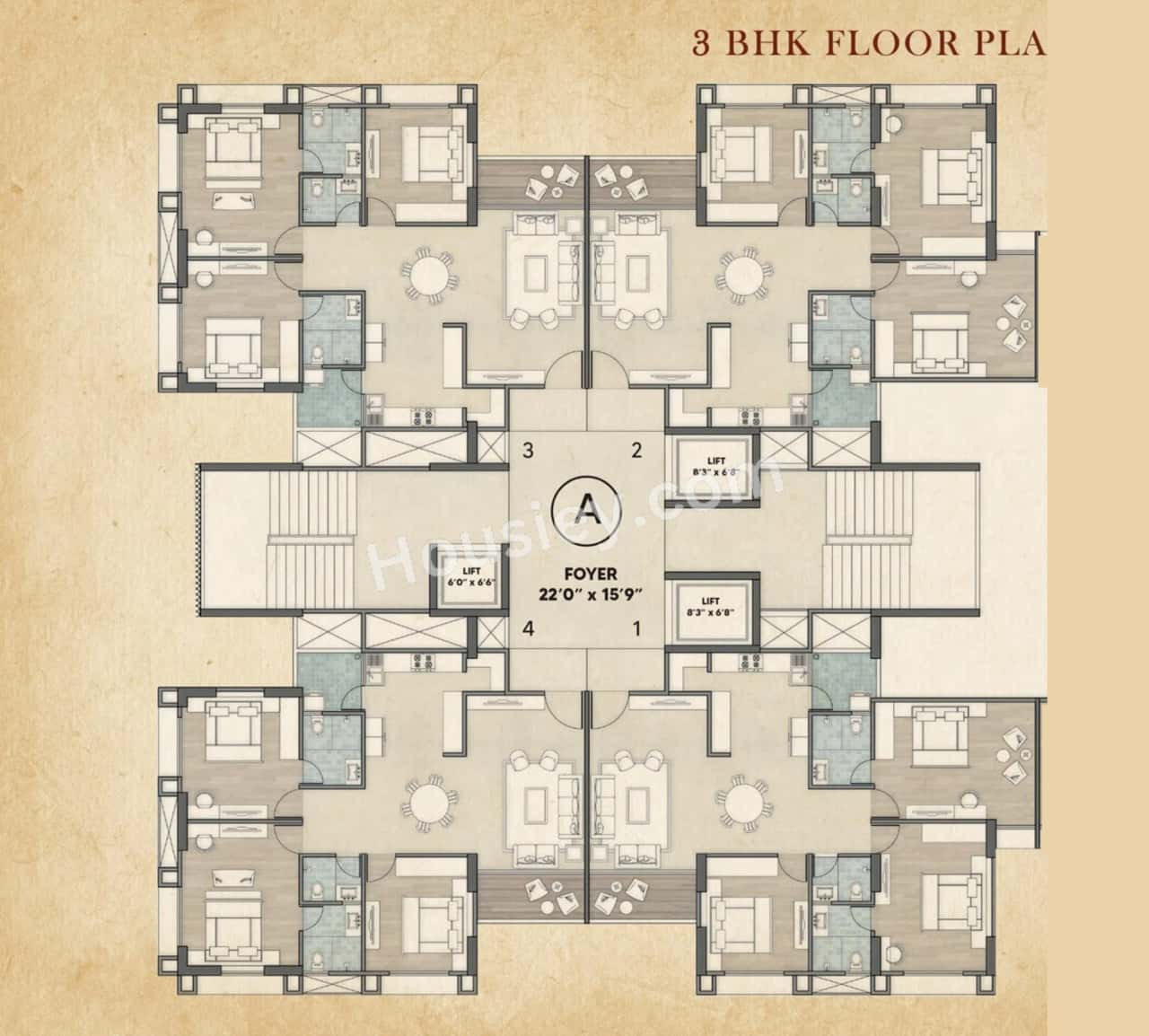 Sheetal Dharohar Floor plan 1