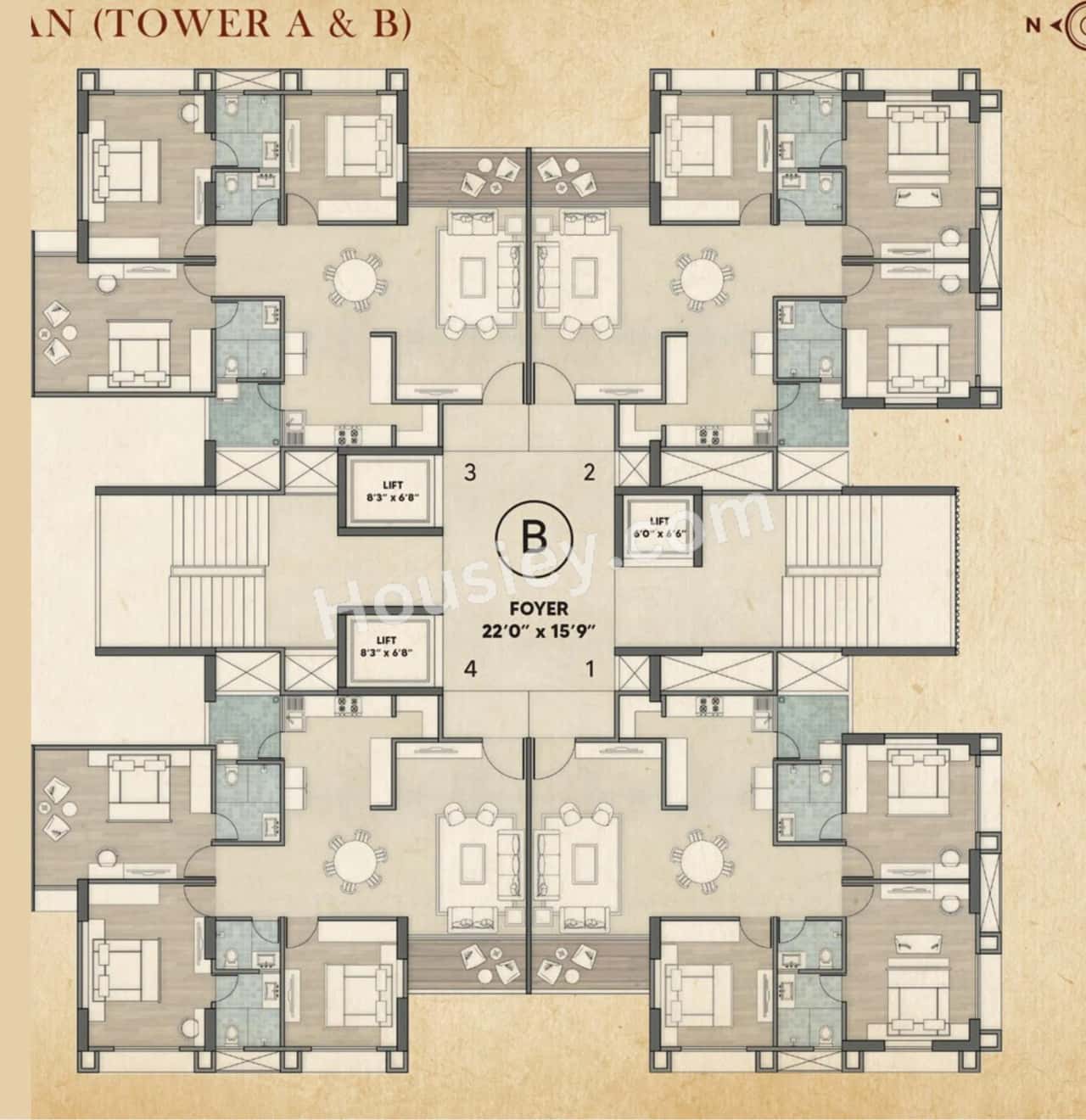 Sheetal Dharohar Floor plan 2