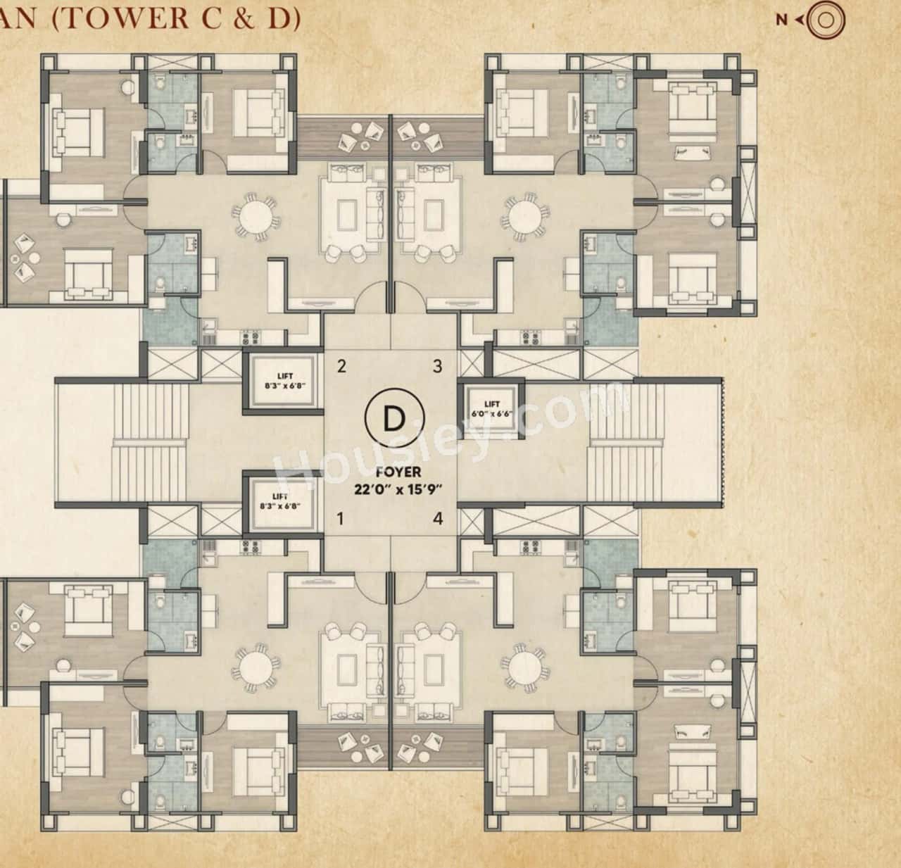 Sheetal Dharohar Floor plan 4