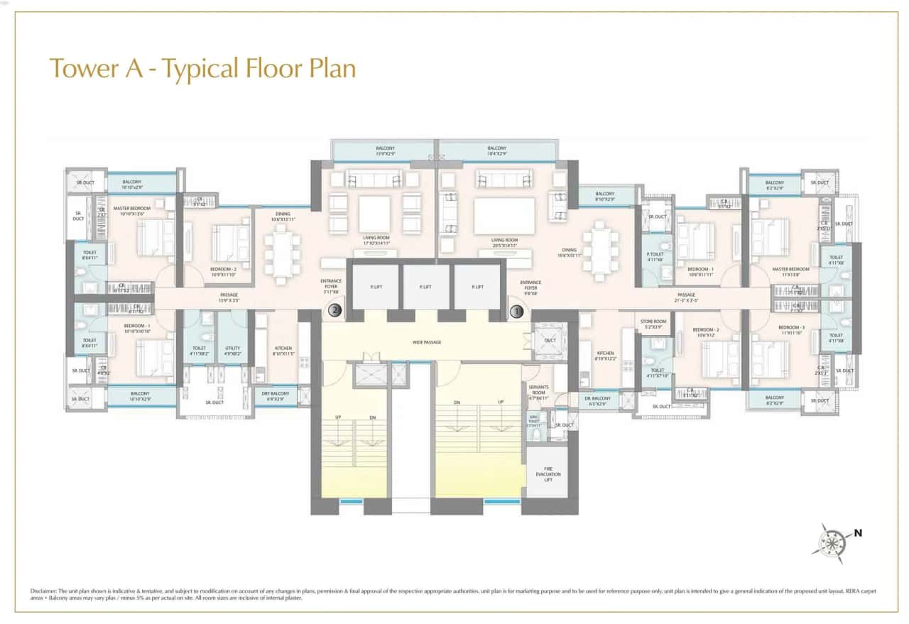 Sheth Avalon Floor plan 1
