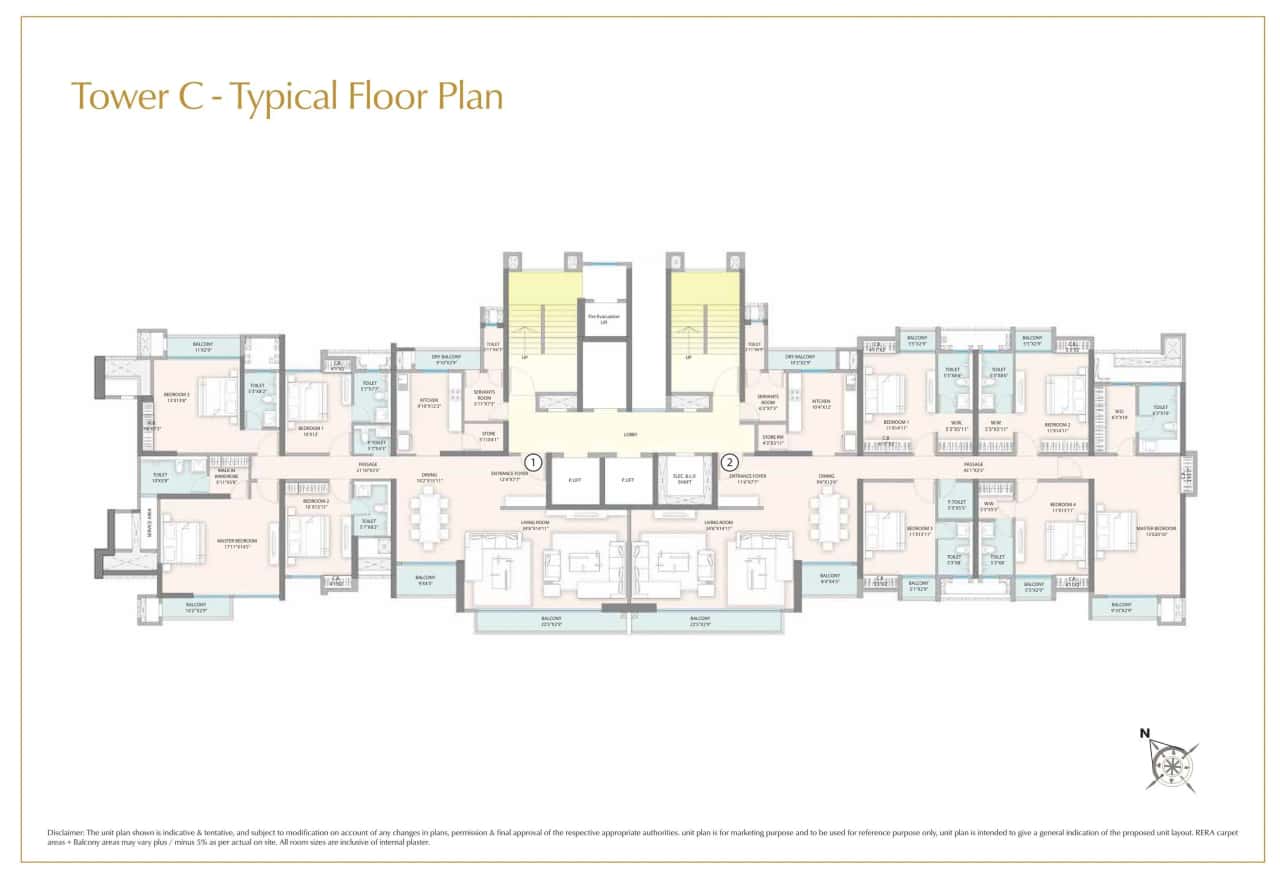 Sheth Avalon Floor plan 3