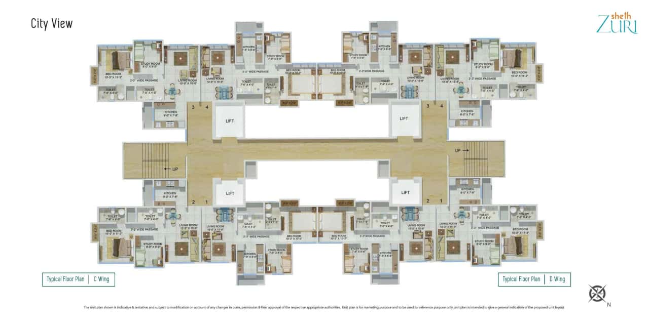 Sheth Zuri Floor plan 1