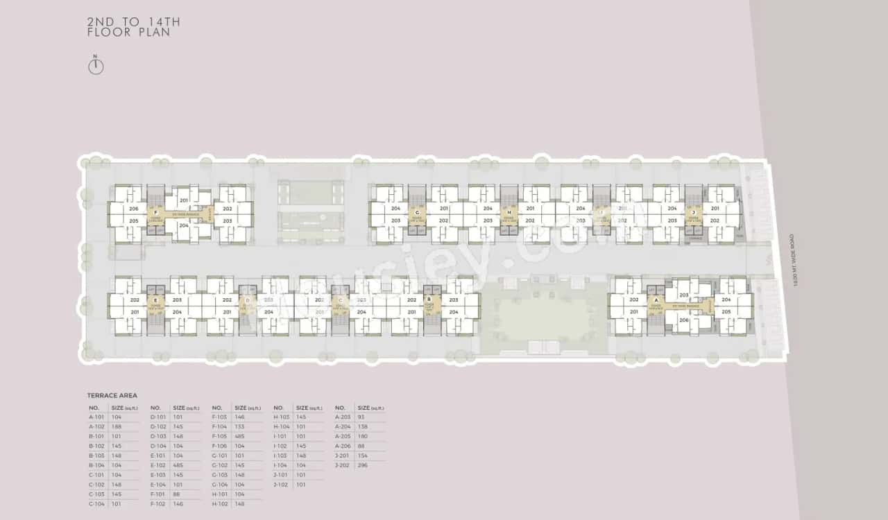Shilp Ananta Floor plan 2