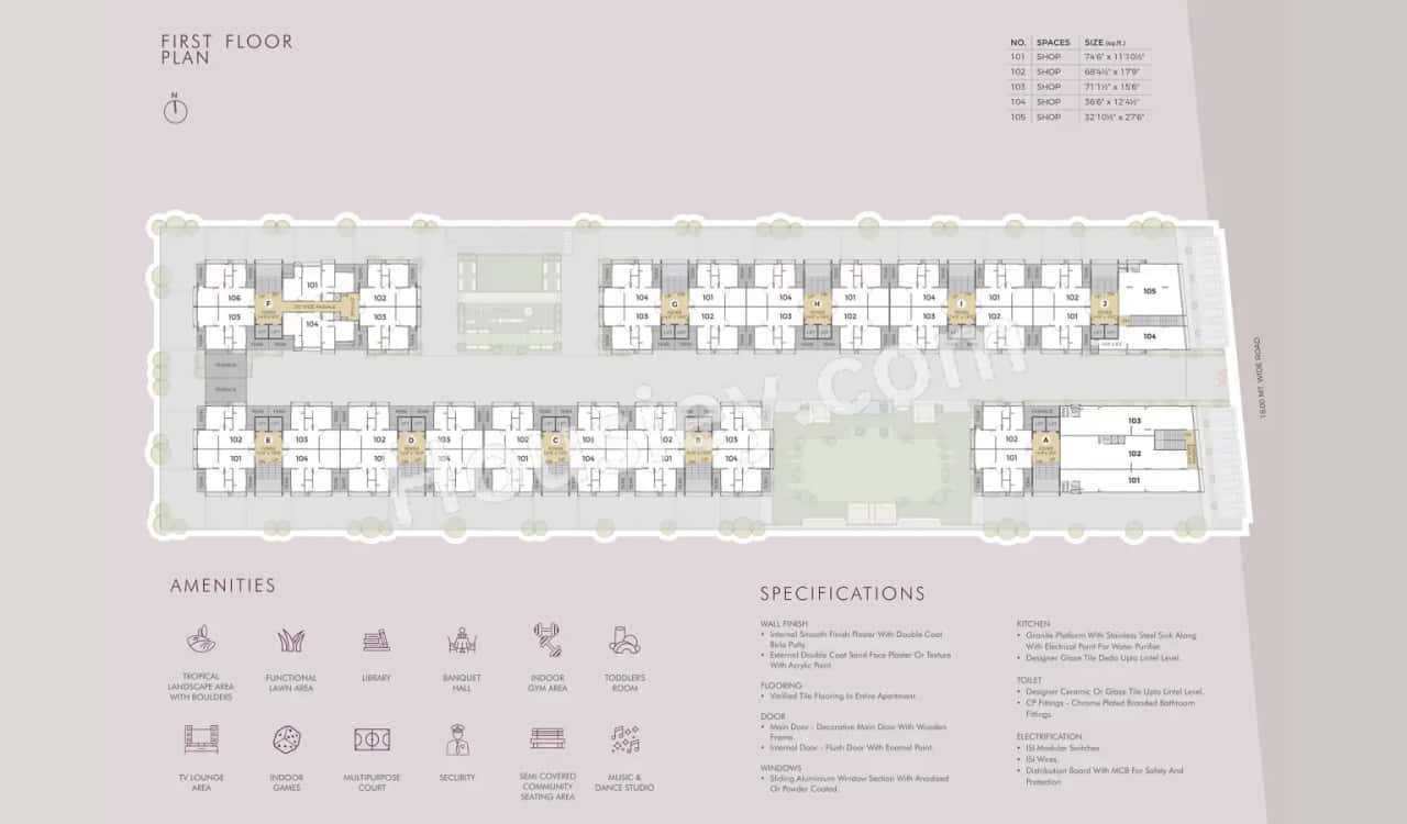 Shilp Ananta Floor plan 3