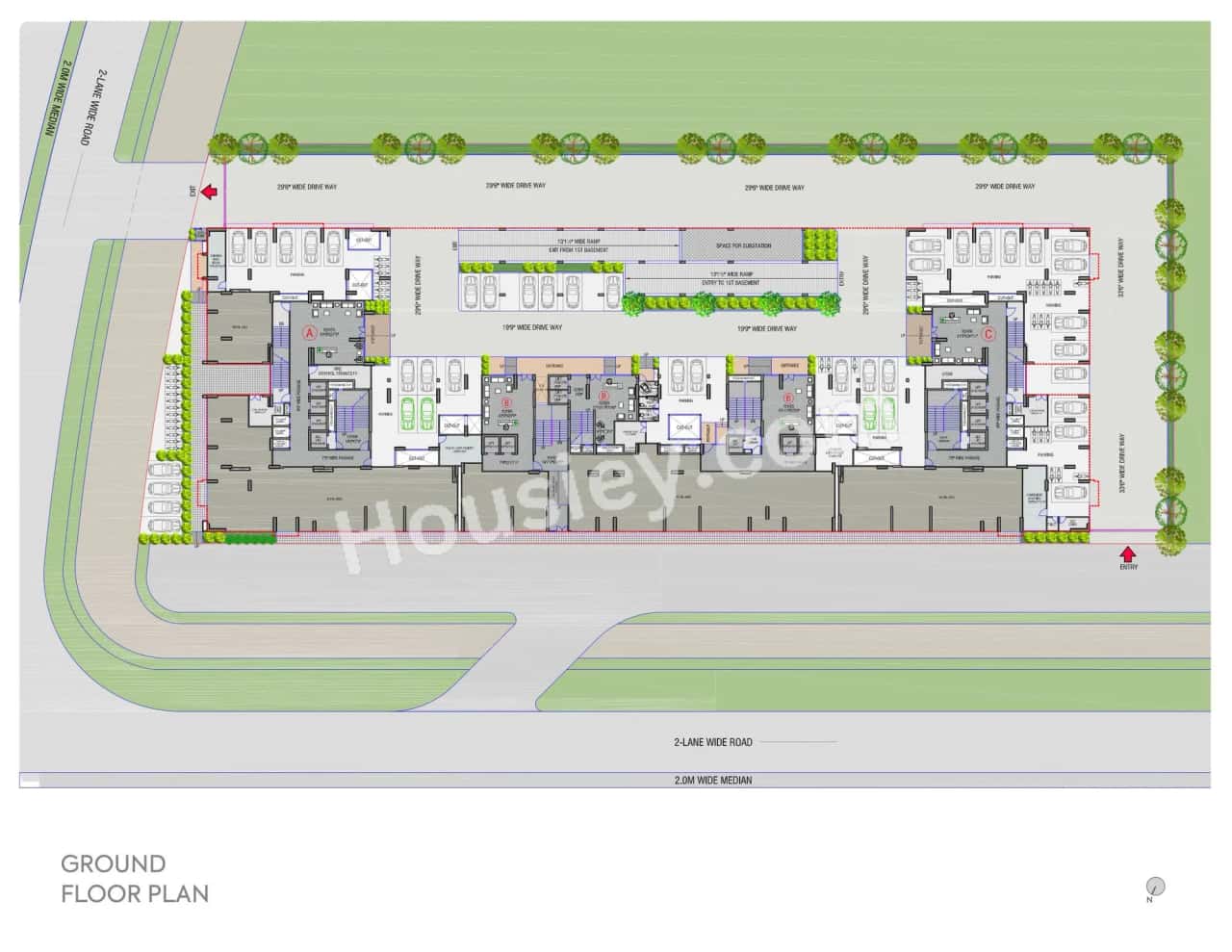 Shilp North Sky Floor plan 3