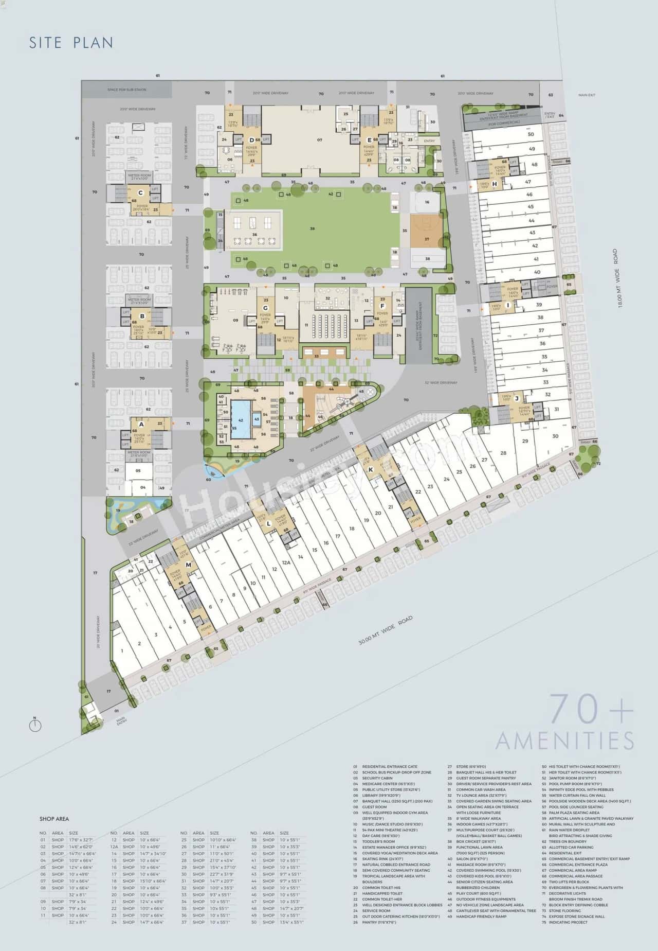 Shilp Revanta Floor plan 1