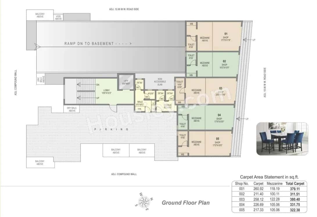Shivaay Landmark Floor plan 1