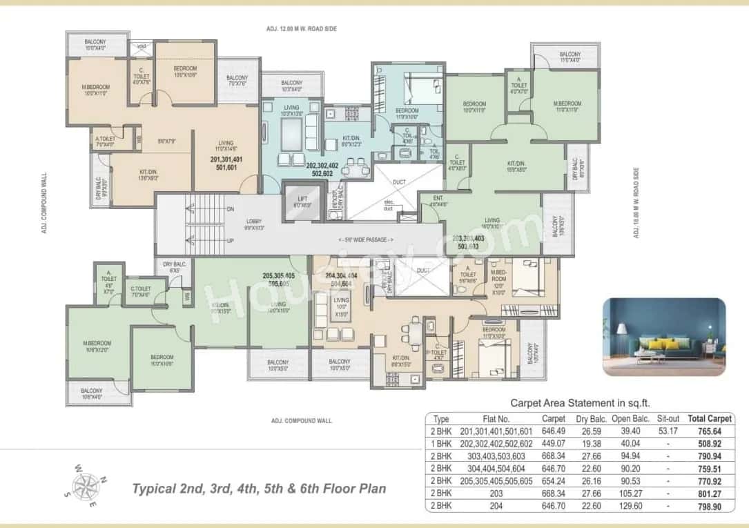 Shivaay Landmark Floor plan 4