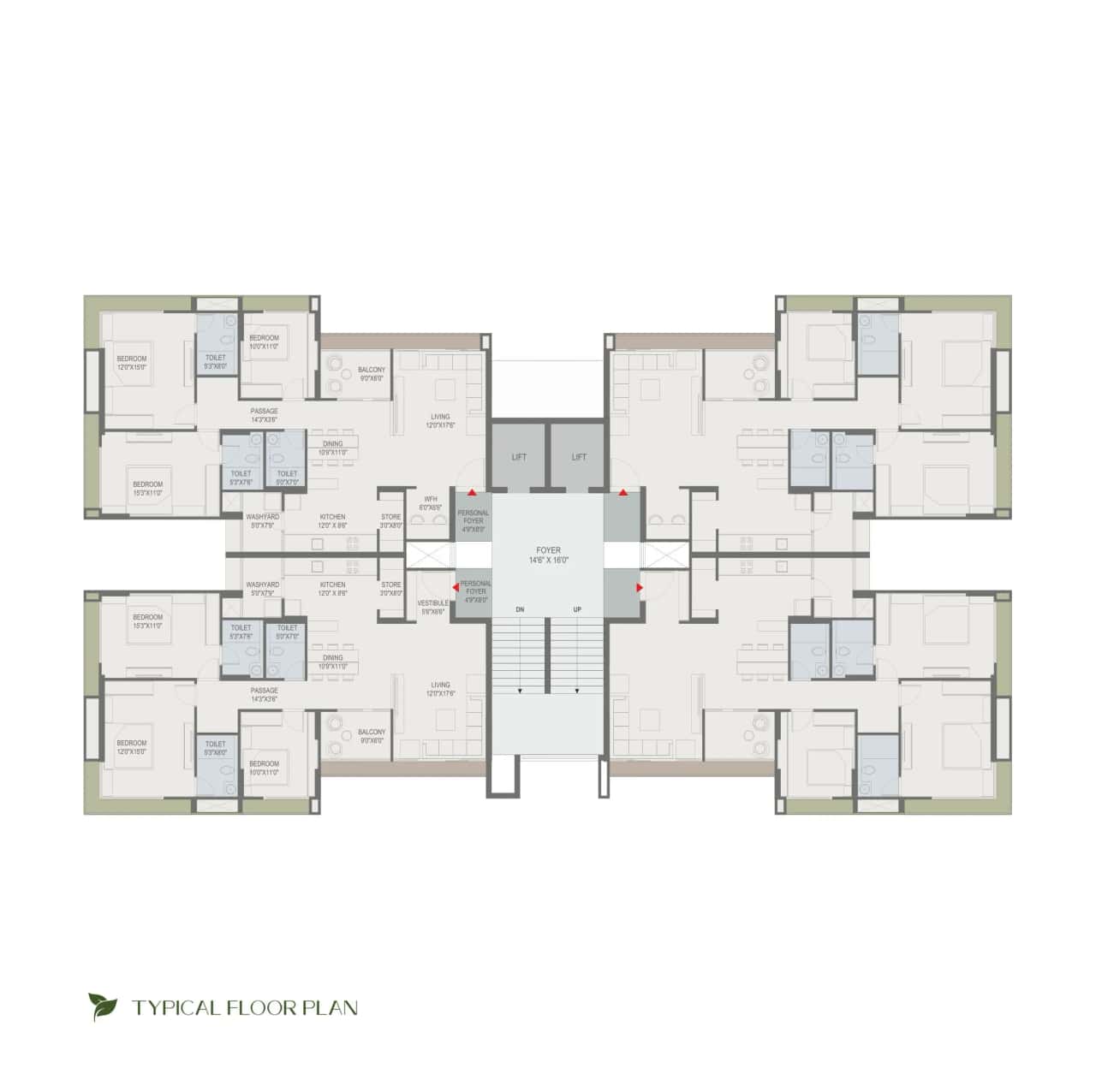 Shivalik Green View Floor plan 5
