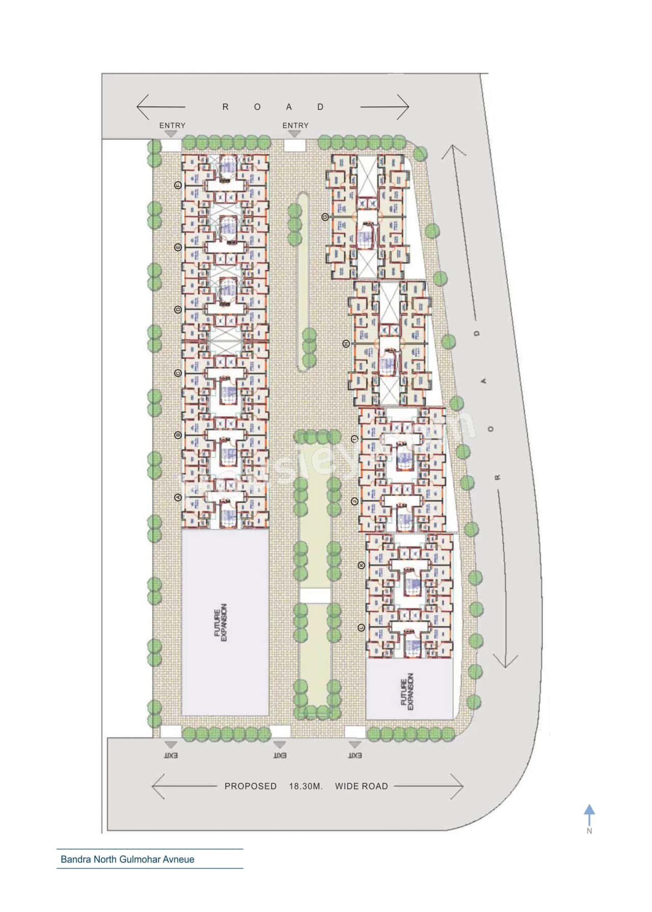 Shivalik Gulmohar Avenue Master Plan