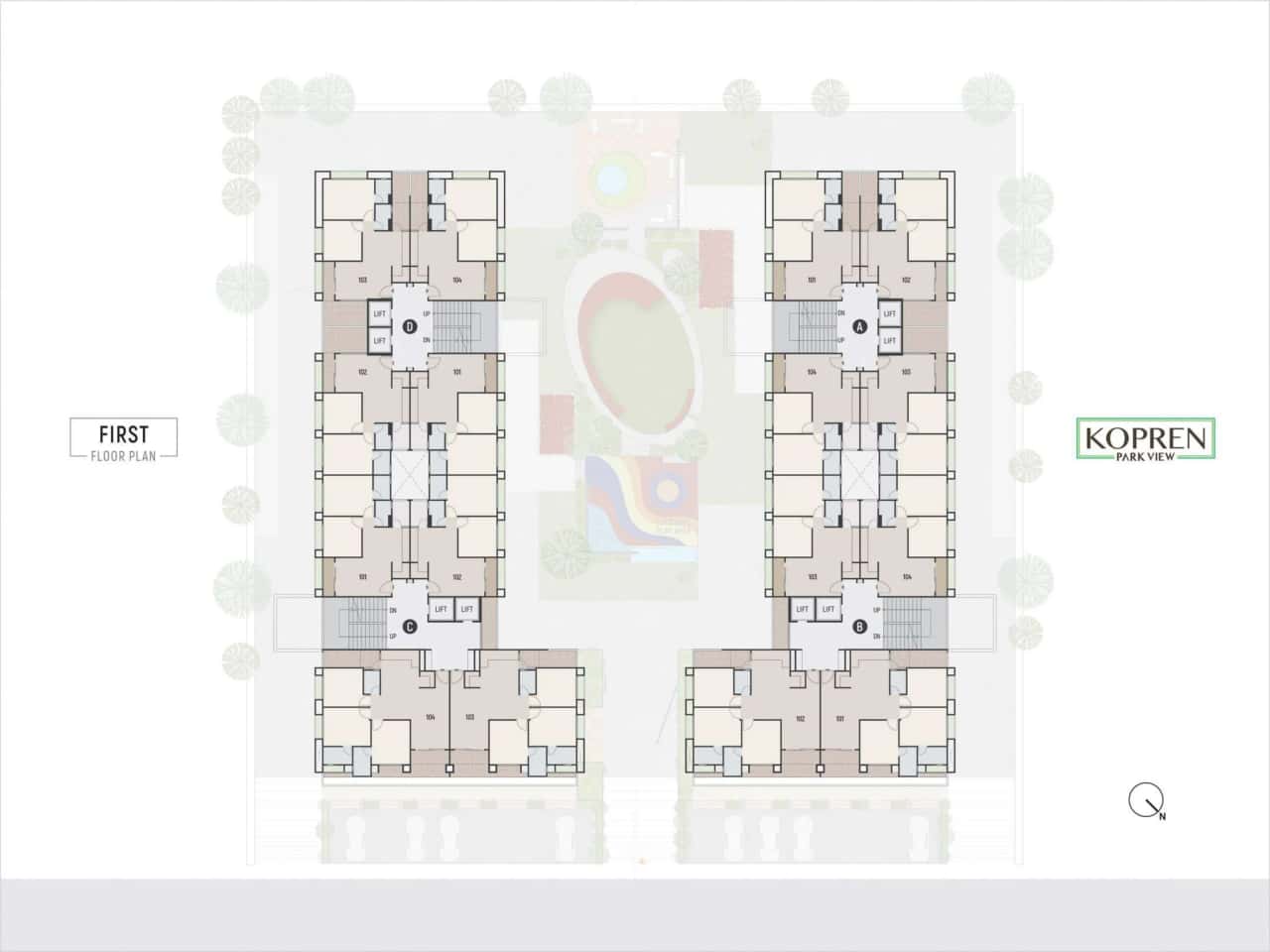 Shoolin Kopren Park View Floor plan 2