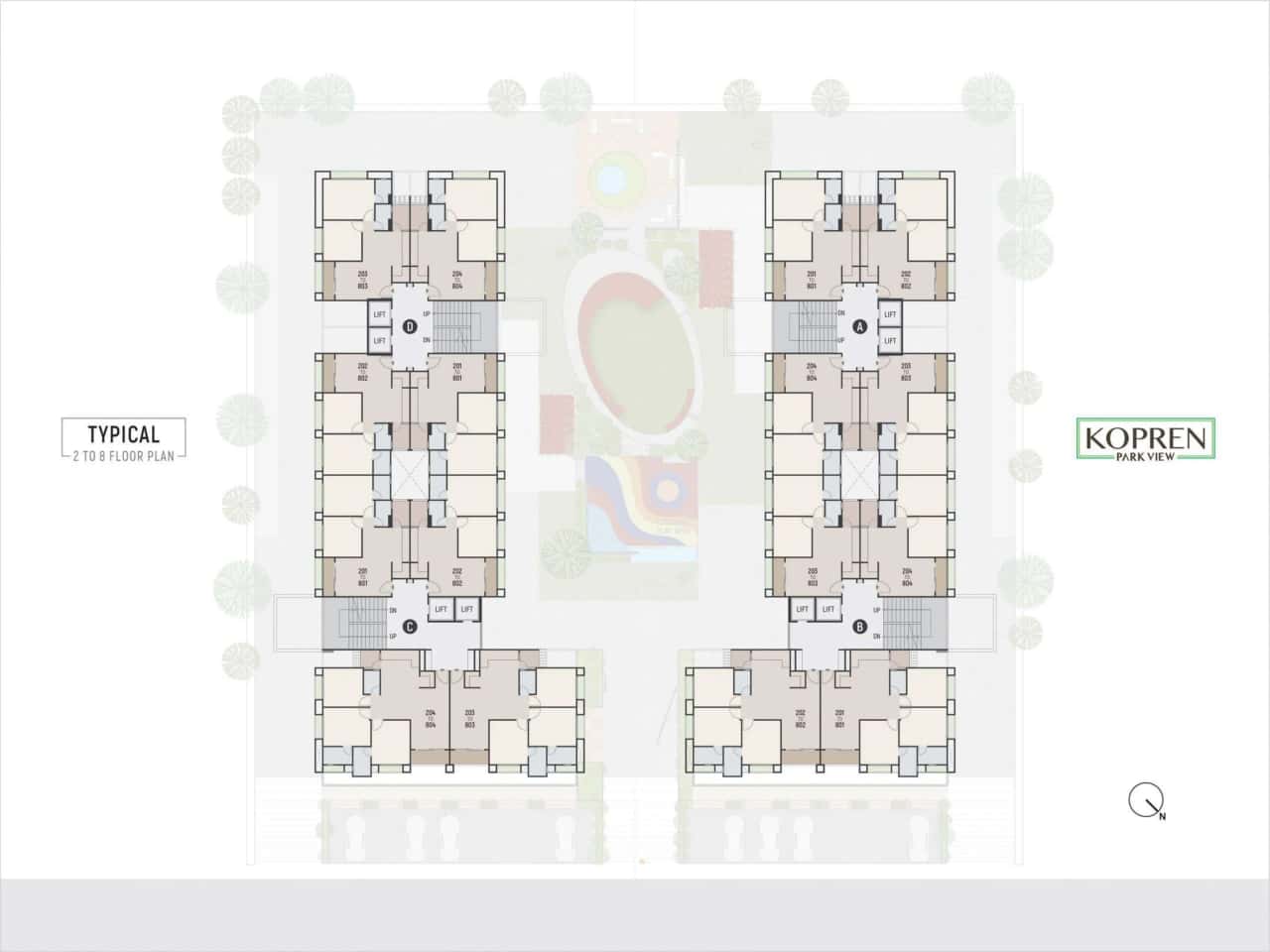 Shoolin Kopren Park View Floor plan 1