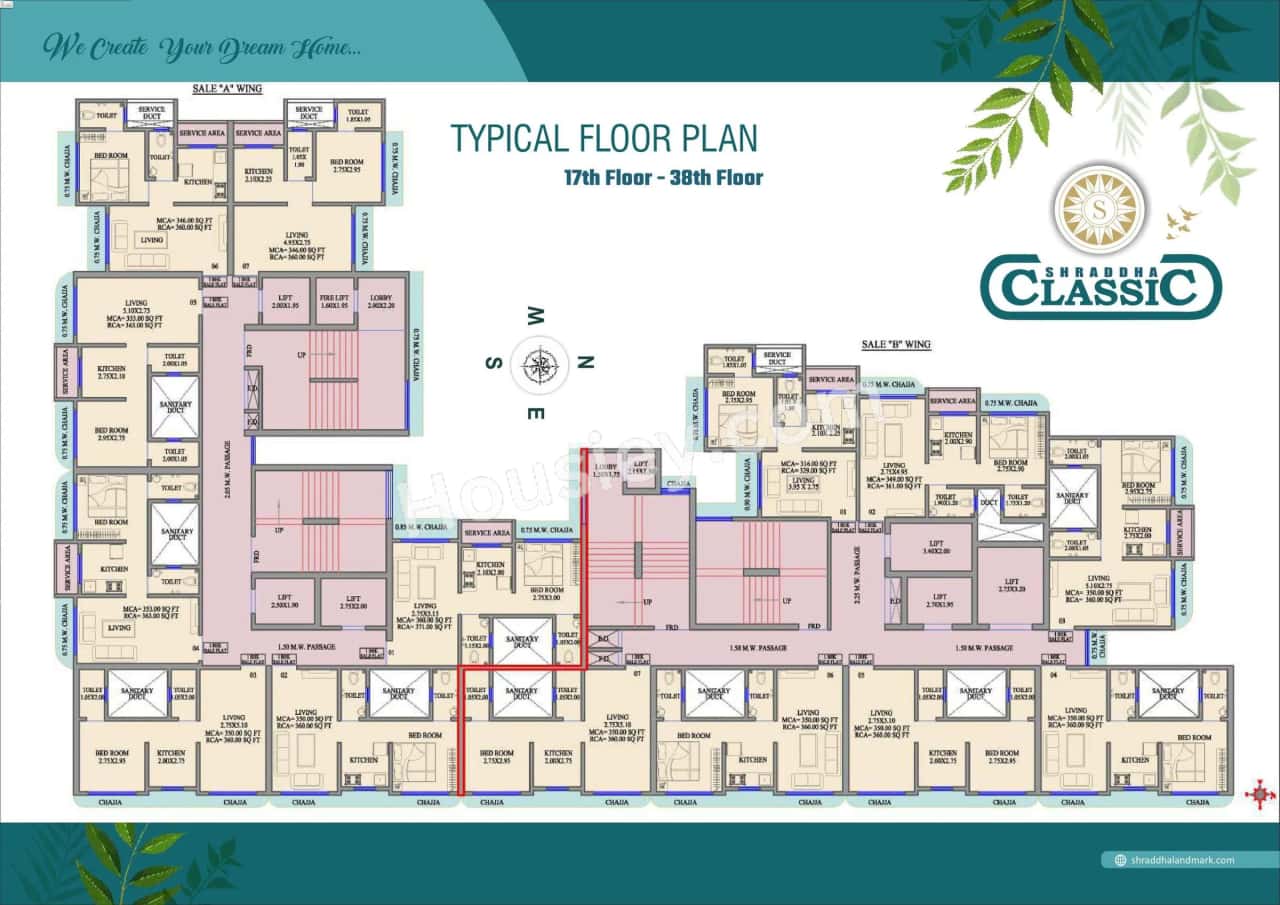 Shraddha Classic Floor plan 1