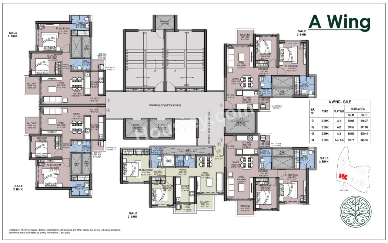 Shraddha Park City Floor plan 3