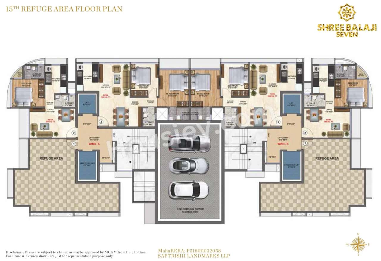 Shree Balaji Seven Floor plan 1