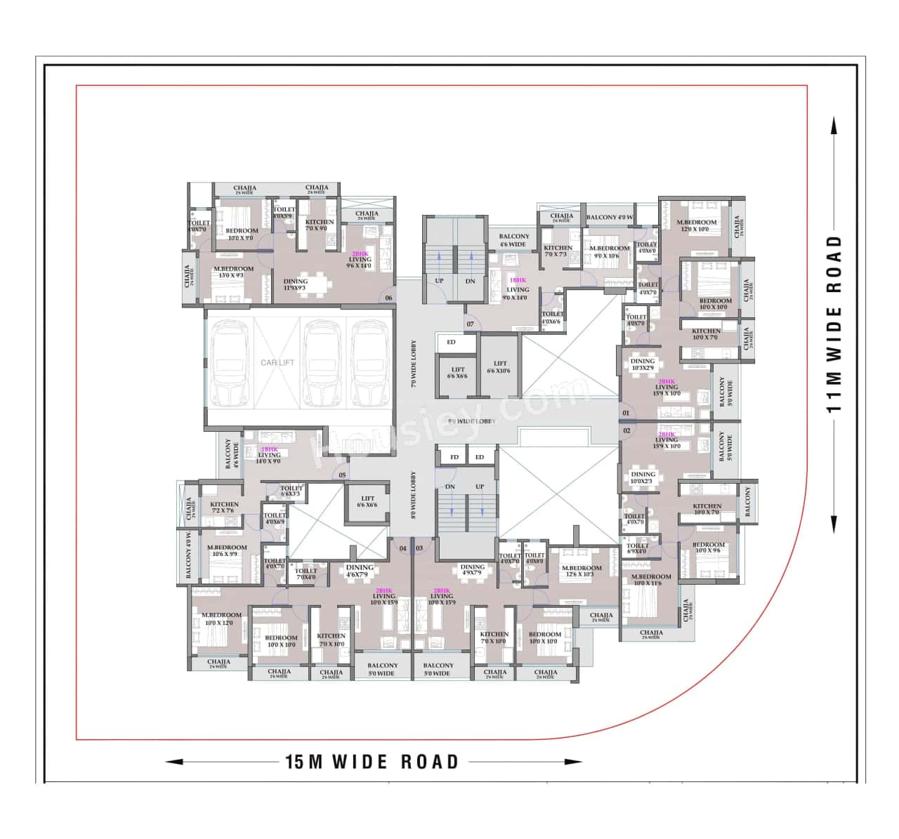 Shreeji Cloud Floor plan 7