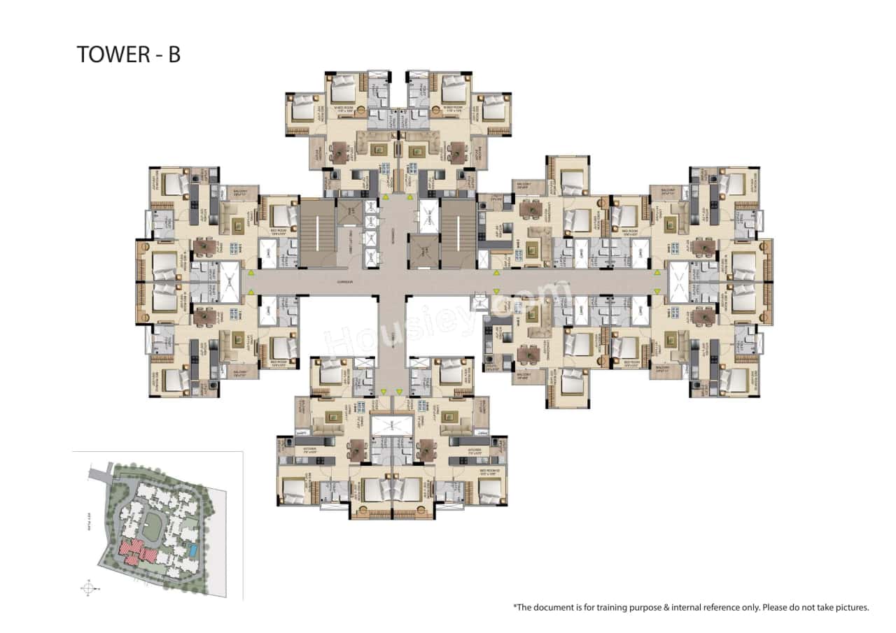 Shriram Sapphire Floor plan 1
