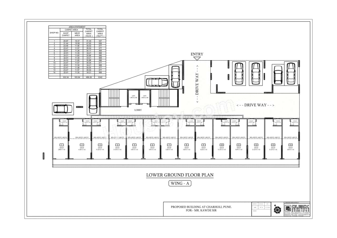 Shriram Sky Park Floor plan 2