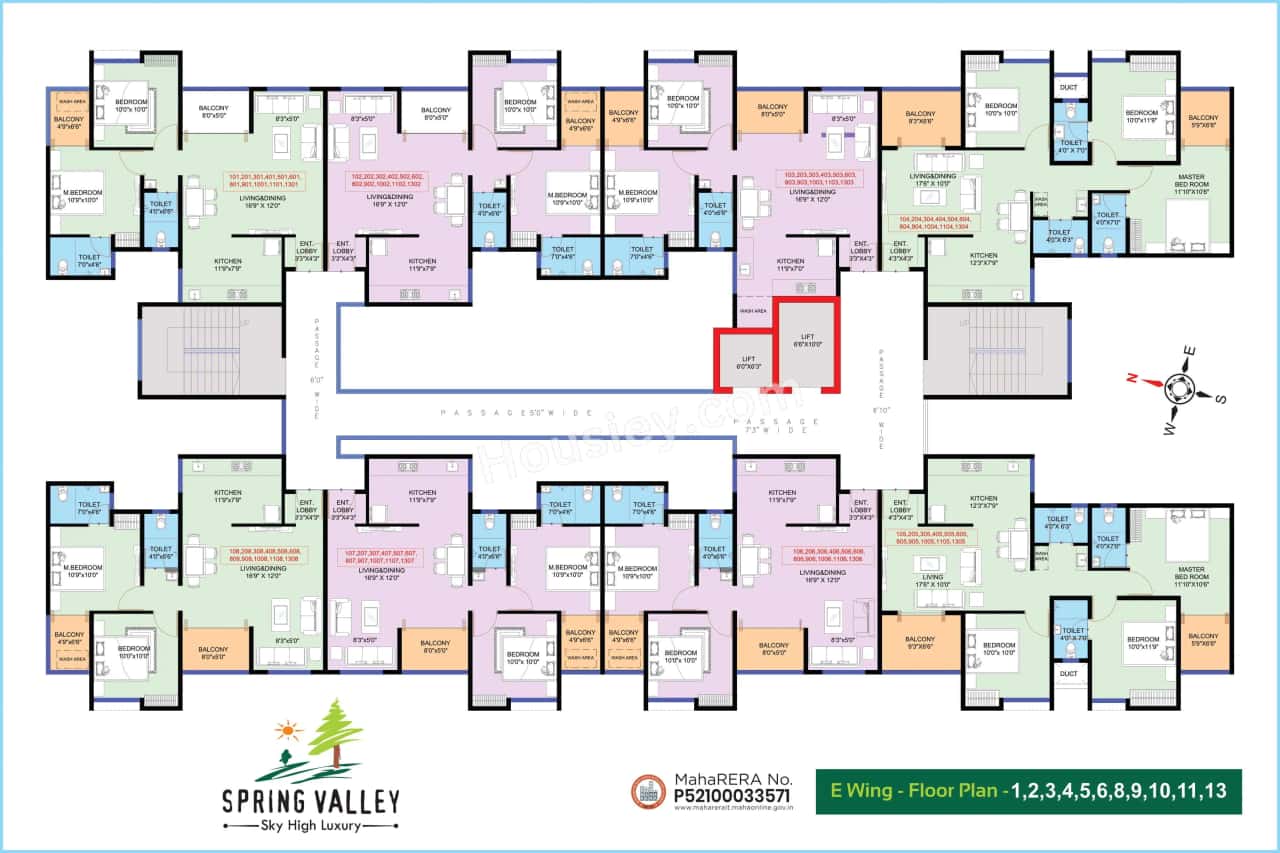 Shubh Ganesh Spring Valley Phase 3 Floor plan 1