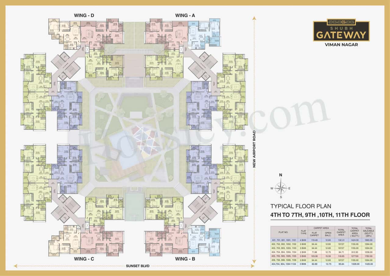 Shubh Gateway Floor plan 2