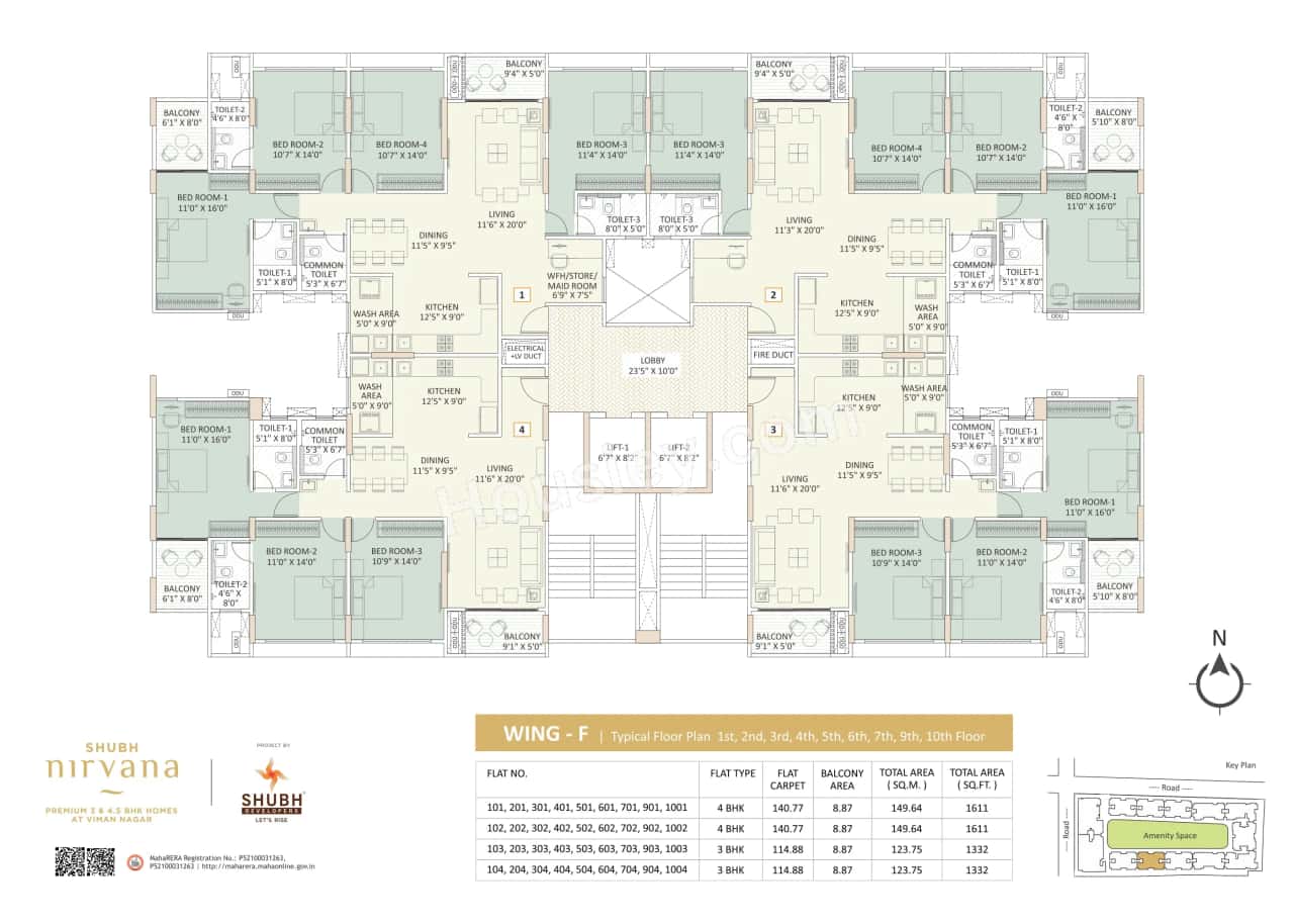 Shubh Nirvana Floor plan 16