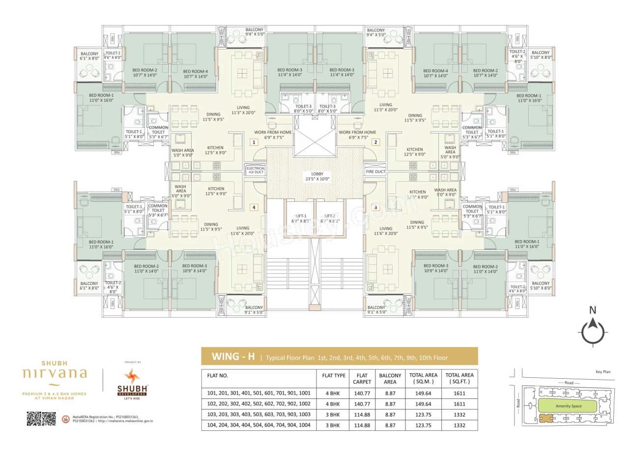 Shubh Nirvana Floor plan 19