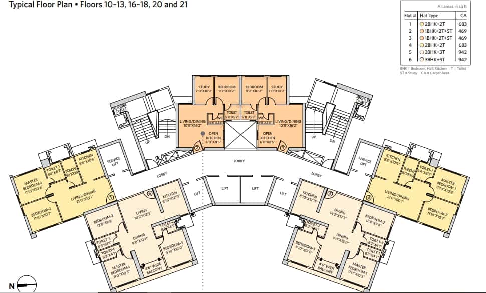 Siddha Seabrook Floor plan 2
