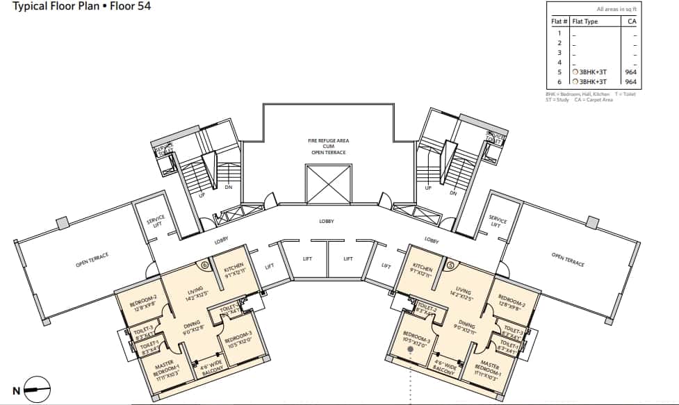 Siddha Seabrook Floor plan 3