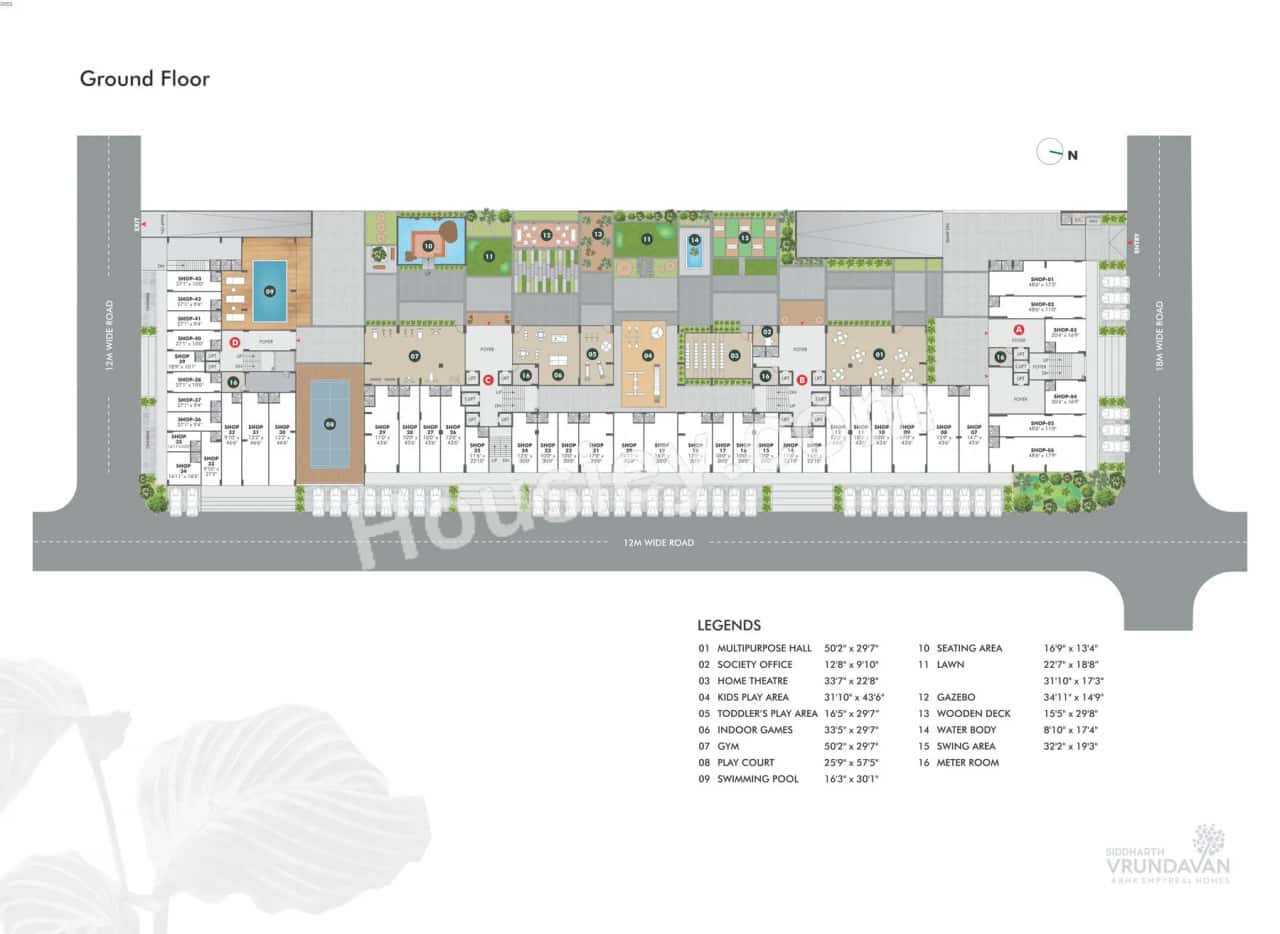 Siddharth Vrundavan Floor plan 2