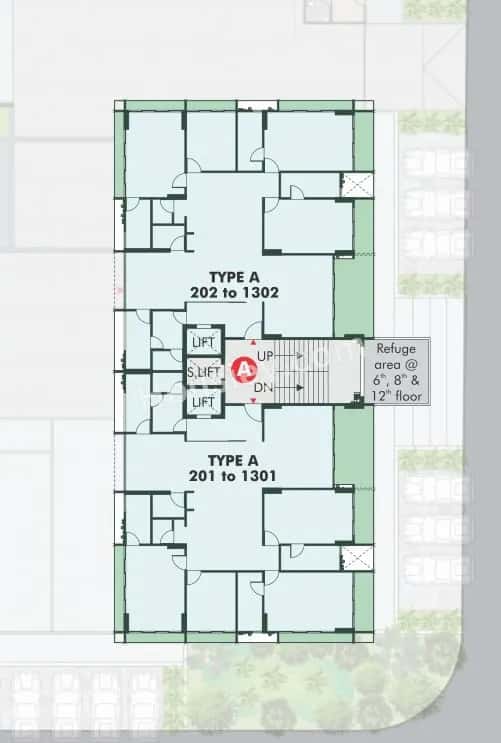 Siddharth Vrundavan Floor plan 1