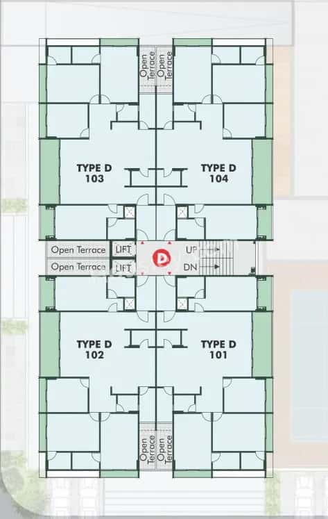 Siddharth Vrundavan Floor plan 4