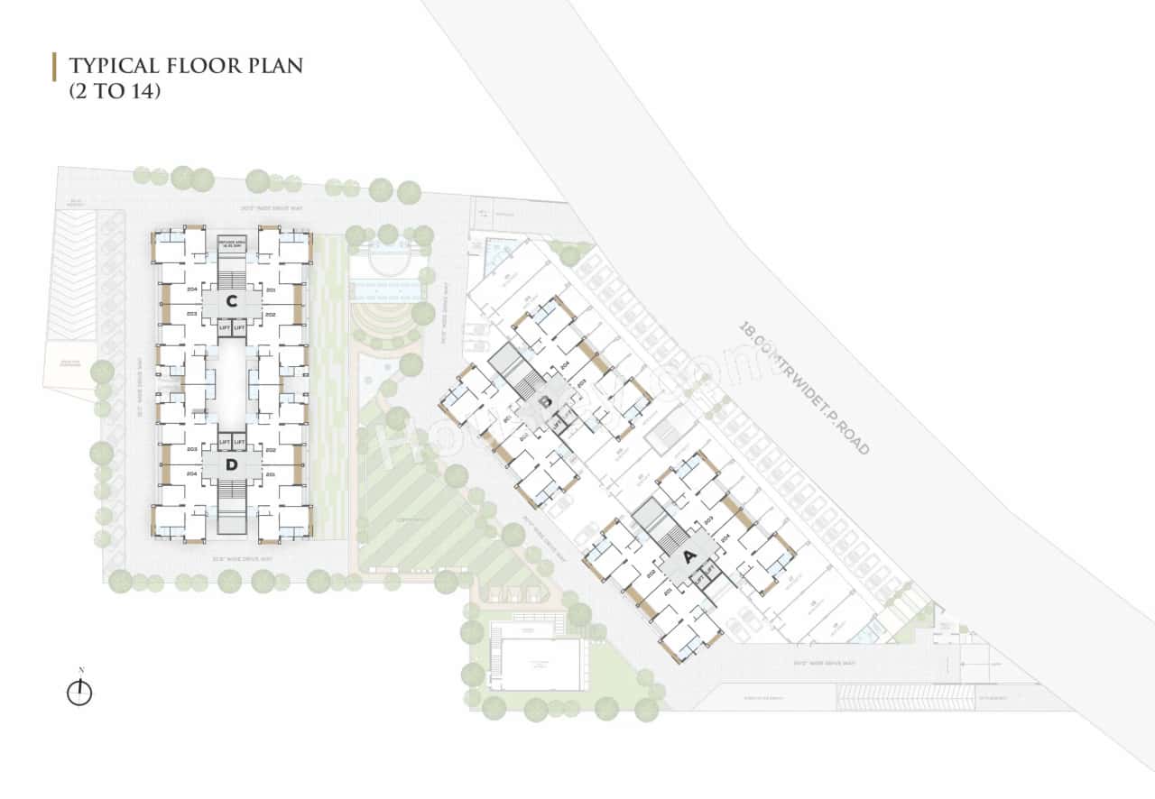 Siddhi Aarohi Vivianna Floor plan 2